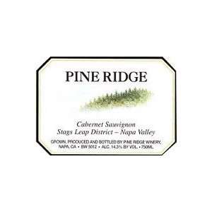  Pine Ridge Cabernet Sauvignon Stags Leap Vineyard 2007 