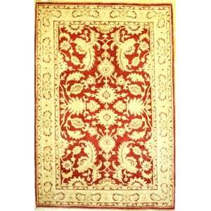  4x6 Hand Knotted Sultan Abad Pakistan Rug   41x60