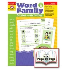    Evan Moor EMC3354 Book Word Family Level B Stories & Toys & Games