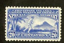 Philippines Stamps # E4 XF OG VLH  