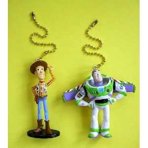  Toy Story BUZZ LIGHTYEAR WOODY Ceiling Fan Light Pulls 