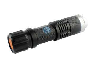 CREE Q5 LED 7Watt Zoom Flashlight Torch +2* Battery&CH  