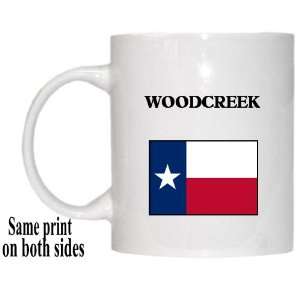  US State Flag   WOODCREEK, Texas (TX) Mug 