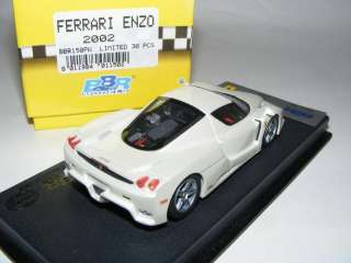 43 BBR Ferrari Enzo 2002 Pearl White Leather base  