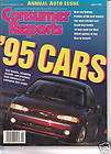 Consumer Reports 1995 New Car Yearbook  