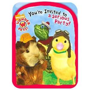  Wonder Pets Invitations   8 pack Toys & Games