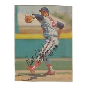  Signed Blyleven, Bert (California Angels) 6x9 (Newsprint 