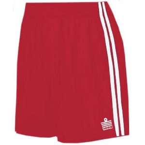   Admiral Women s Siena Soccer Shorts SCARLET/WHITE AM 