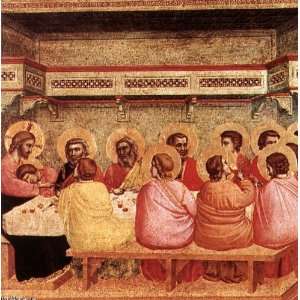     Ambrogio Bondone   24 x 24 inches   Last Supper