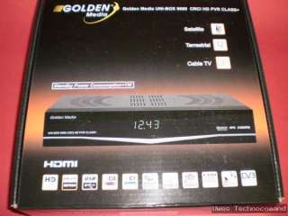 Receiver Golden Media UNI BOX 9060 CRCI HD PVR CLASS +  