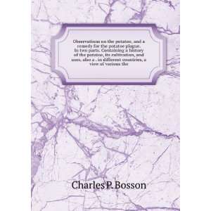   different countries, a view of various the Charles P. Bosson Books