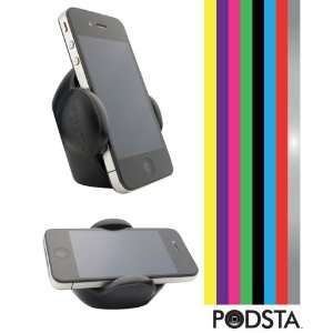  Podsta Softgrip Holder for Smartphones   Black Cell 