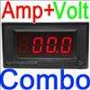 20V 20A DC Digital GREEN LED Panel Amp Volt Meter Shunt  