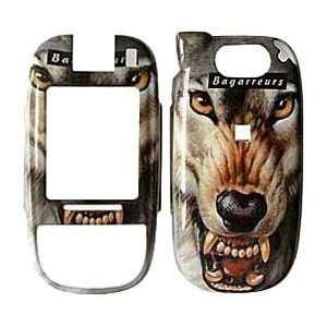  Wolf   LG CU320 Hard Case   Snap on Cell Phone Faceplate Cover 