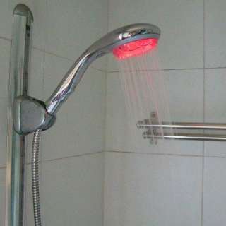 Romantic LED Shower Head with temperature Sens 3 colors  