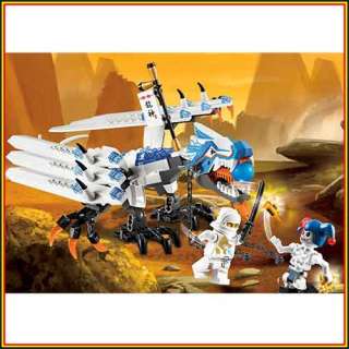 LEGO NINJAGO 2260 Ice Dragon Attack Masters of Spinjitzu Zane and 