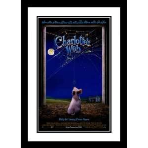 Charlottes Web 32x45 Framed and Double Matted Movie Poster   Style A 