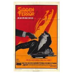  Sudden Terror Original Movie Poster, 27 x 41 (1971 