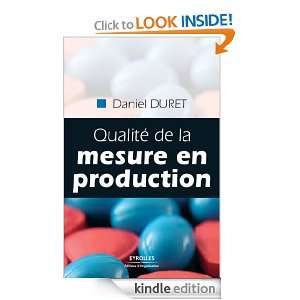 Qualité de la mesure en production (ED ORGANISATION) (French Edition 