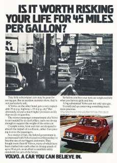 1978 Volvo 240 Sedan Vintage Advertisement P52  