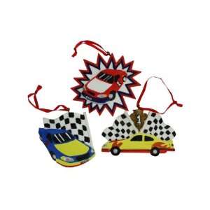  Bulk Pack of 96   Resin race car ornament (Each) By Bulk 