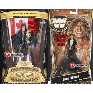  PACKAGE DEAL (BRET HART   DEFINING MOMENTS 5) & (BRIAN 