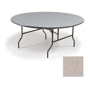  Midwest   Hexalite® Abs Round Folding Table, 60 Diameter 