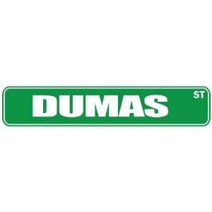   DUMAS ST  STREET SIGN