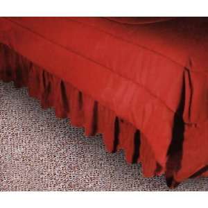 Wisconsin Badgers Twin Size Bed Skirt