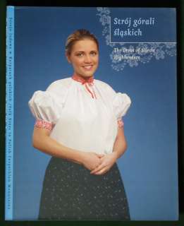 BOOK Polish Folk Costume Silesia Higlander goral clothing ethnic dress 