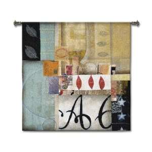 Enigma Abstract Style Handwoven Wall Hanging Fabric Tapestry Home 