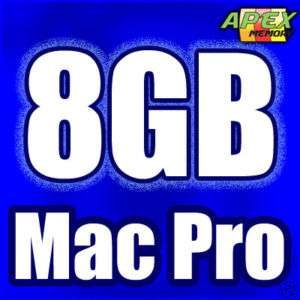 8GB 4x 2GB RAM 667MHz ECC FB DIMM Memory APPLE MAC PRO  