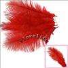 10PCS Red Ostrich Feathers approx 10 12 25cm 30cm New  