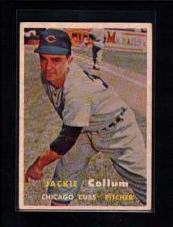 1957 TOPPS #268 JACK COLLUM EX A0959  