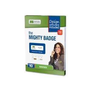  Imprint Plus Mighty Badge Stationary Kit   Silver 