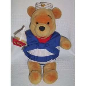  Retired Oversized Winnie the Pooh Sailor Pooh Bear SS Pooh 
