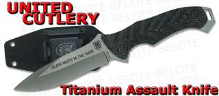 United Cutlery SOA Titanium Assault Knife w/ Kydex Sheath UC2804 **NEW 
