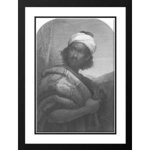   Joseph 28x38 Framed and Double Matted Moorish Chief