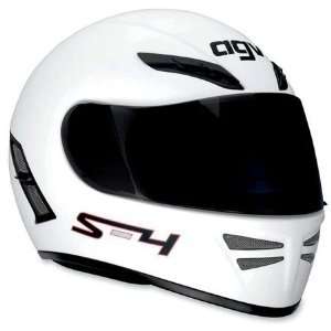  AGV S 4 Solid Full Face Helmet X Large  White Automotive