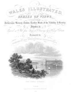 WALES Pembroke. BISHOPS PALACE. ST. DAVIDS. 1830  