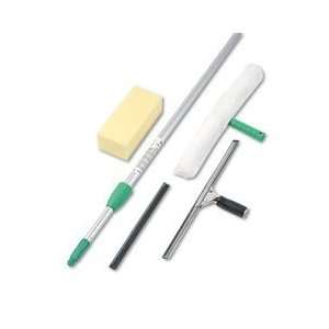  Unger Pro Window Cleaning Kit with 8 Foot Pole, Scrubber 