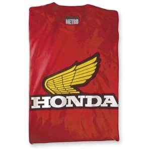   Racing Honda T Shirt , Color Red, Size Md, Style Honda T125M R