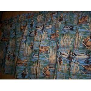  New Window Curtain Valance made from Duck Pond Print 