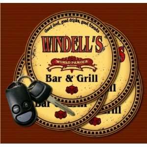  WINDELLS Family Name Bar & Grill Coasters Kitchen 