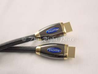 2M HDMI Cable Gold 1.4  MONSTER Quality  HD 3D  LED  Plasma  LCD 