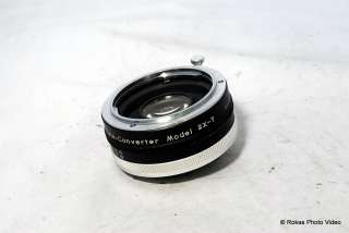 Used Konica AR fit Vivitar 2X 7 2X teleconverter lens