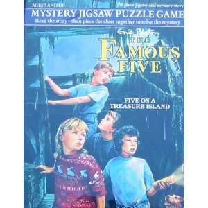   Five Mystery Jigsaw Puzzle Five on a Treasure Island Toys & Games