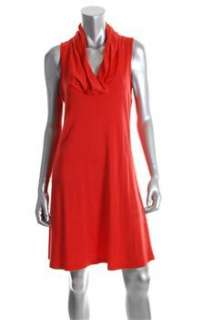 Three Dots NEW Red Casual Dress BHFO Sale S  
