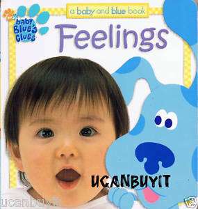FEELINGS A Nick Jr. & Baby Blues Clues Board Book Ages 3+  