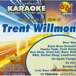   Chartbuster Karaoke 6X6 CDG CB20642   Trent Willmon 